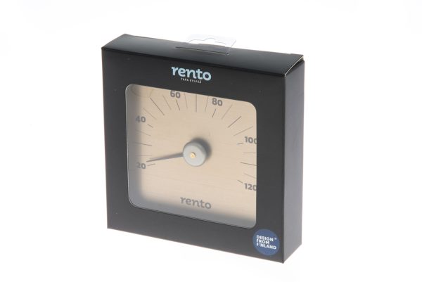 Sauna termometer - Rento aluminium - champagne - Image 2