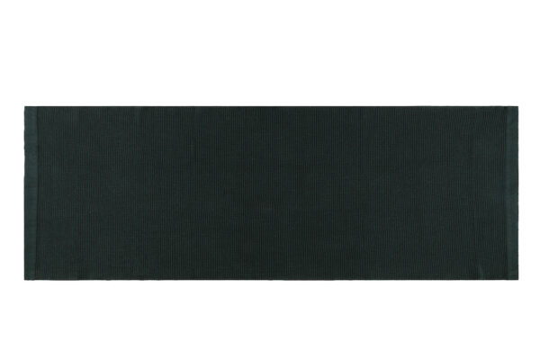 Sauna sidde håndklæder sort/mørkegrøn 60x160 cm.