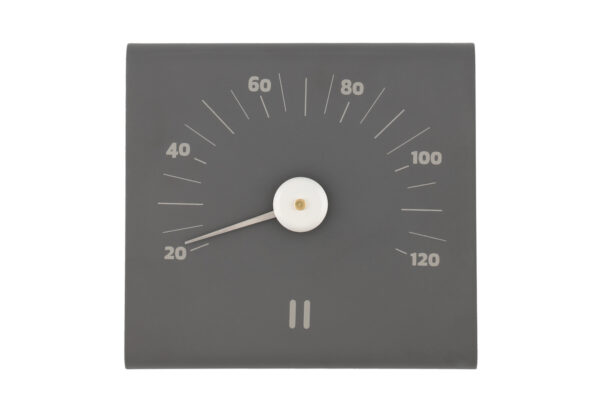 Sauna termometer - Rento aluminium - Grå - Image 2