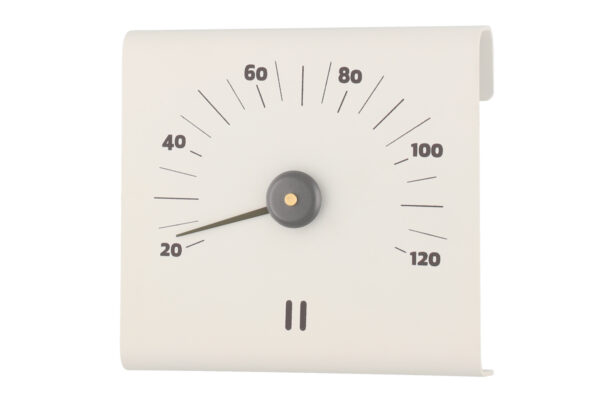 Sauna termometer - Rento - aluminium - Hvid