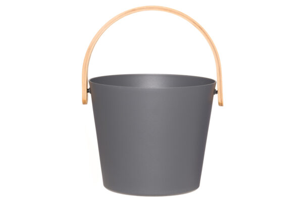 Saunaspand Rento 5L med bambus hank - Grå - Image 8
