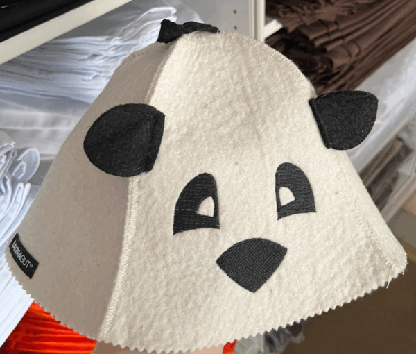 Saunahue "panda" fra Saunagut®
