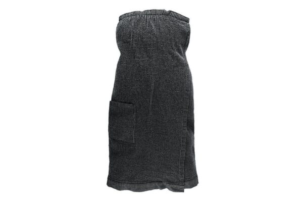 Rento Kenno Sarong 85x145 cm. sort/grå