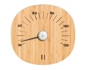 Sauna Termometer i Lys Bambus - Rento