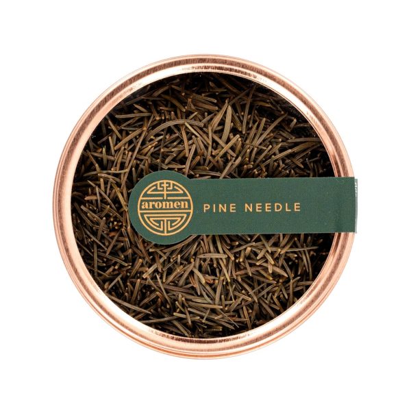 Pine needle smoke box
